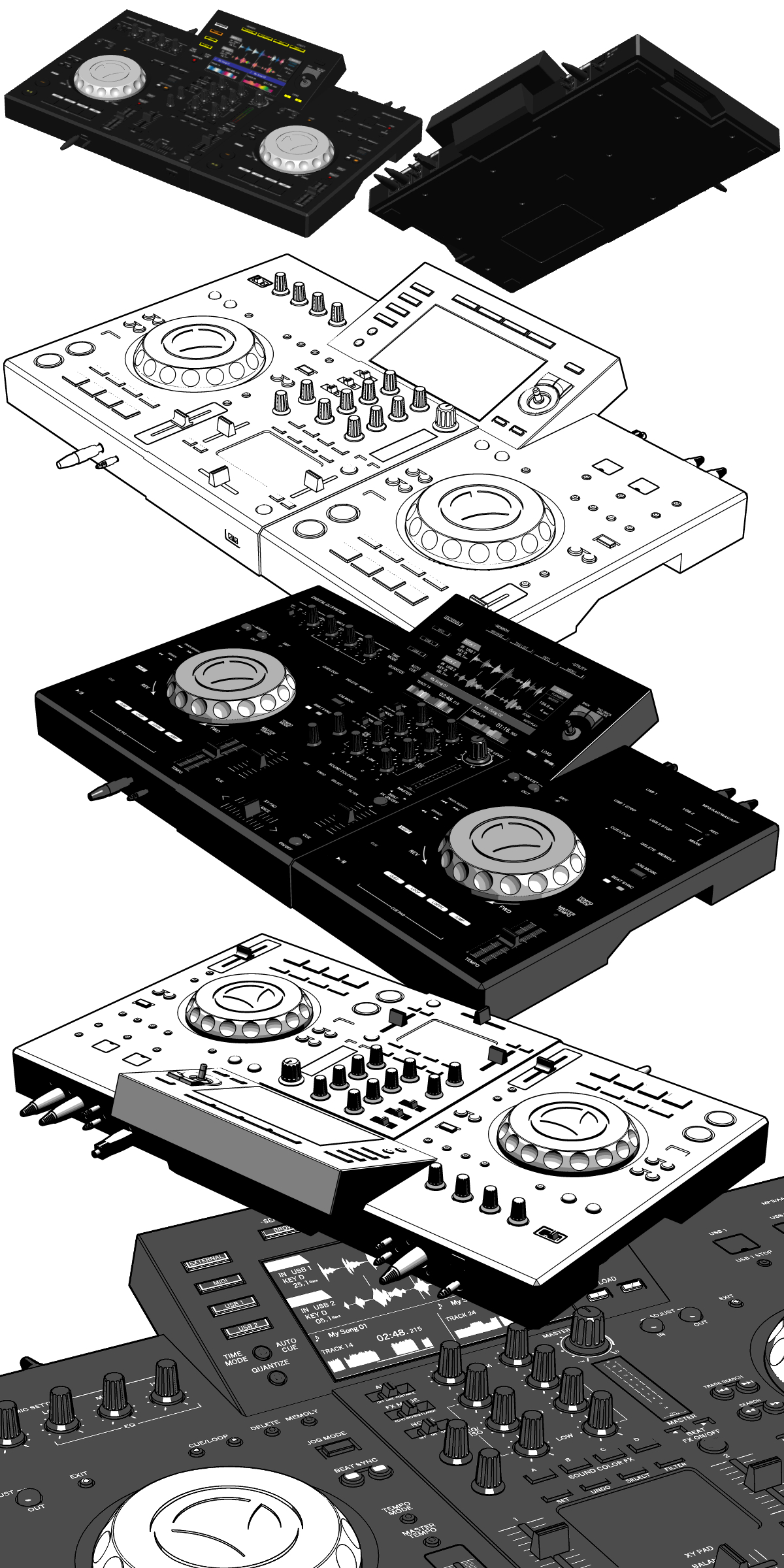 DJ Controller - CLIP STUDIO ASSETS