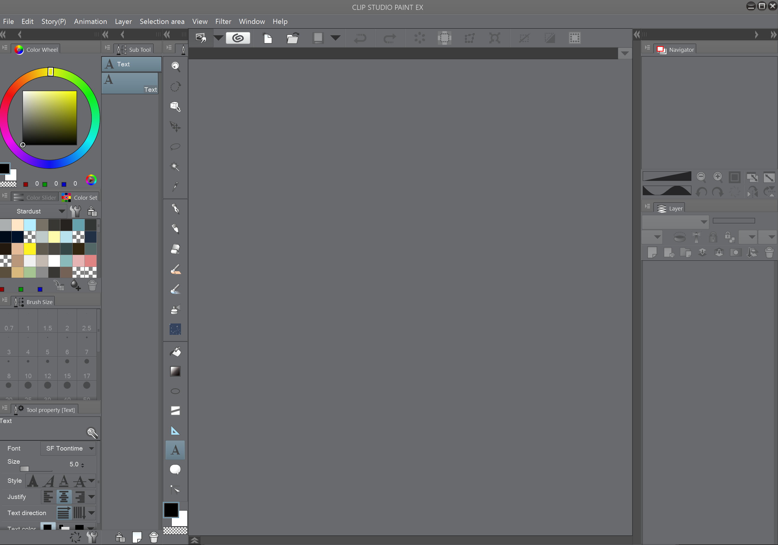 Surface Pro (right handed) Workspace - CLIP STUDIO ASSETS