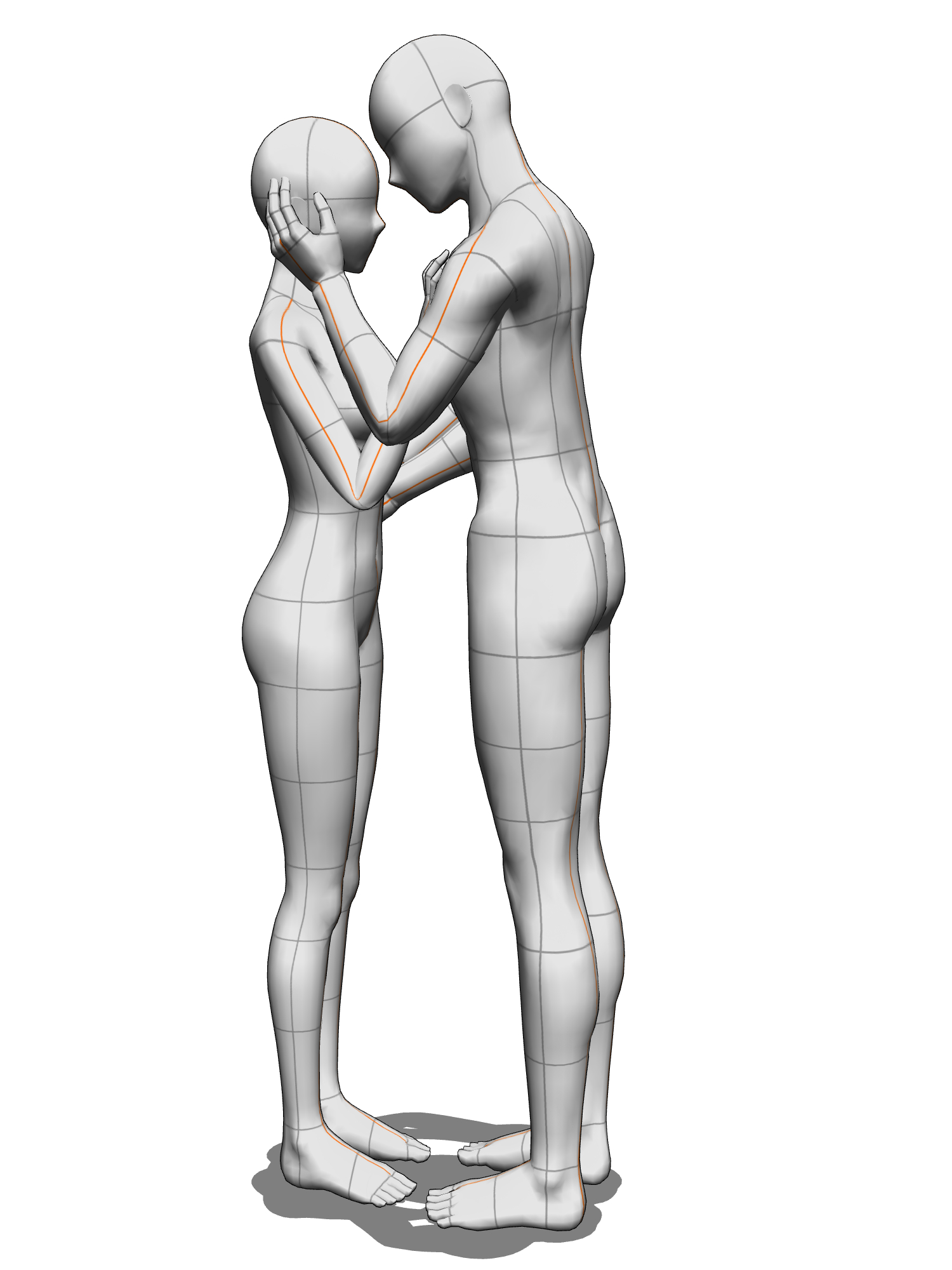 Energetic Couple Dance Poses #2 [5] - CLIP STUDIO ASSETS