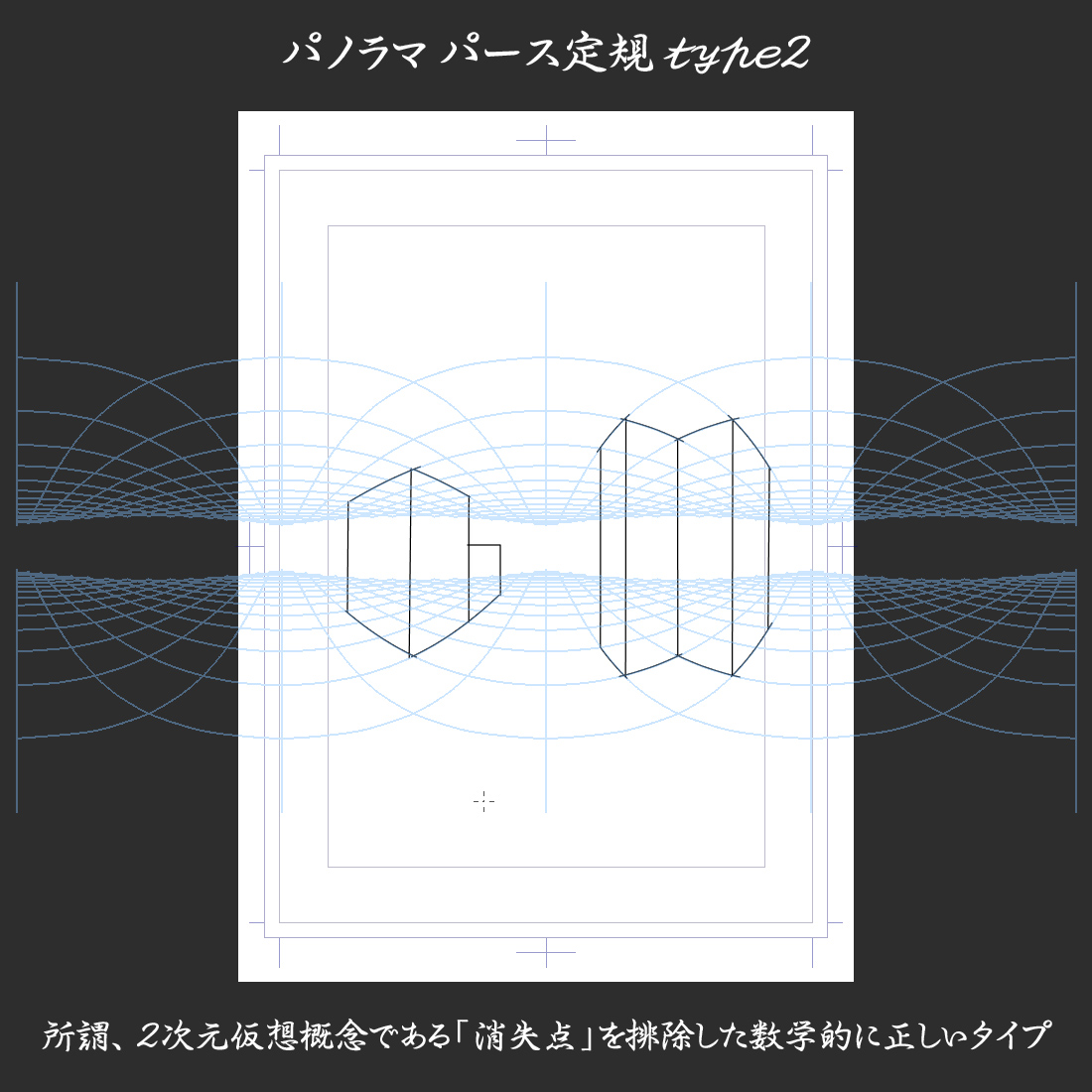 Panorama perspective ruler 2 - CLIP STUDIO ASSETS