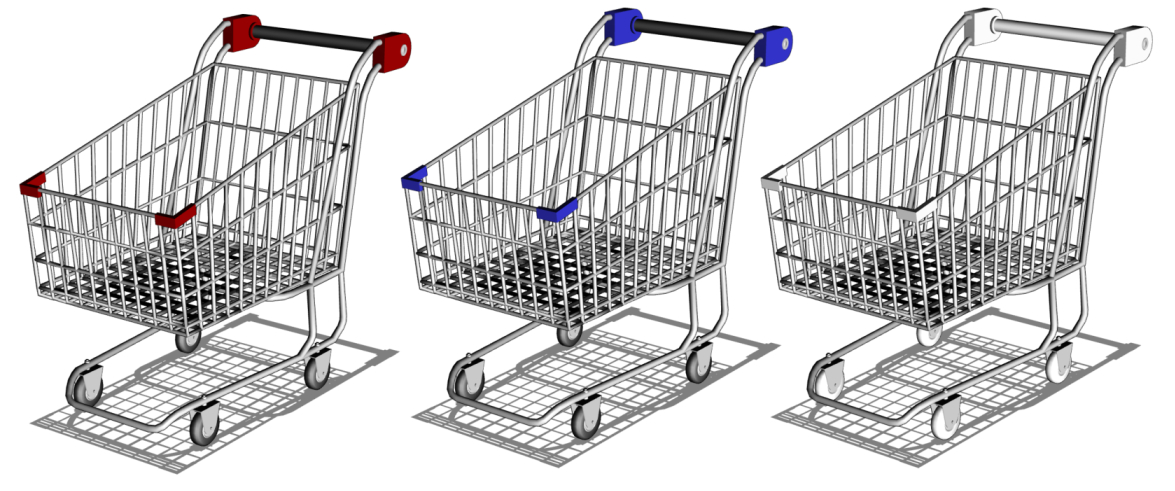 Large overseas Shopping Carts - CLIP STUDIO ASSETS