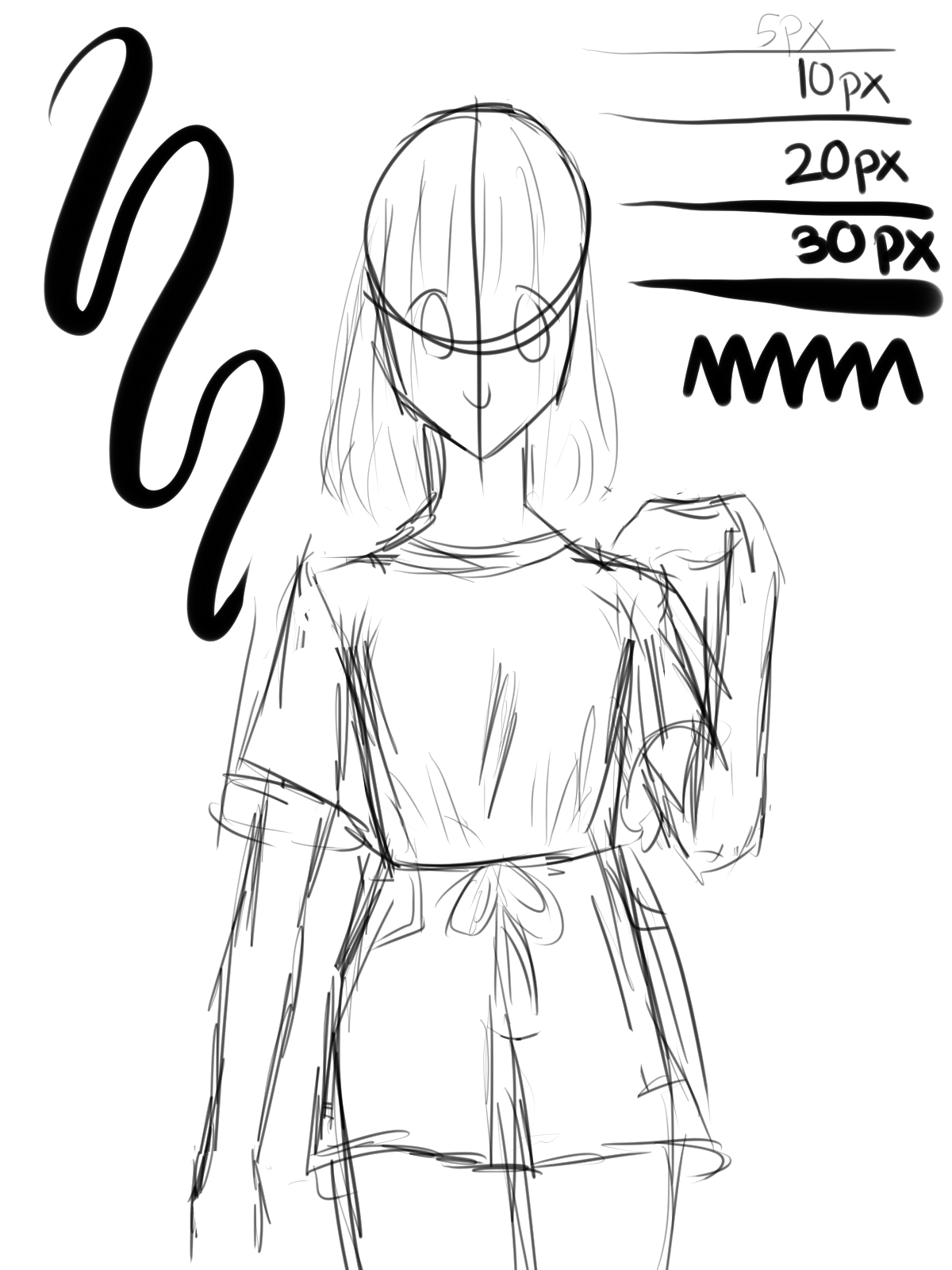 Does anyone have a brush like the sketch brush in Kleki? Or anything  similar? - CLIP STUDIO ASK