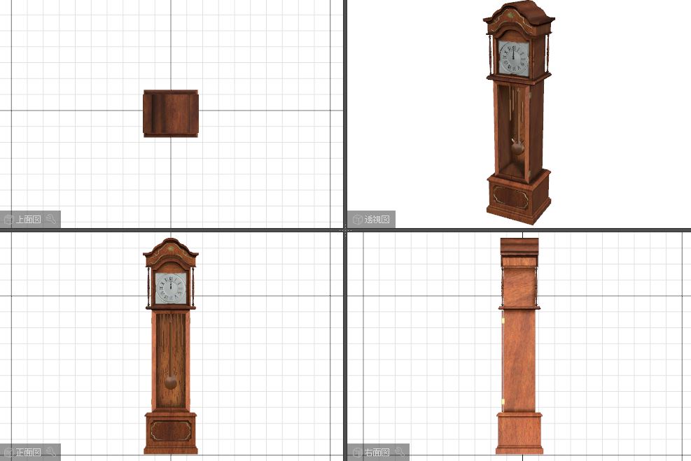 Hallclock Hall Clock - CLIP STUDIO ASSETS