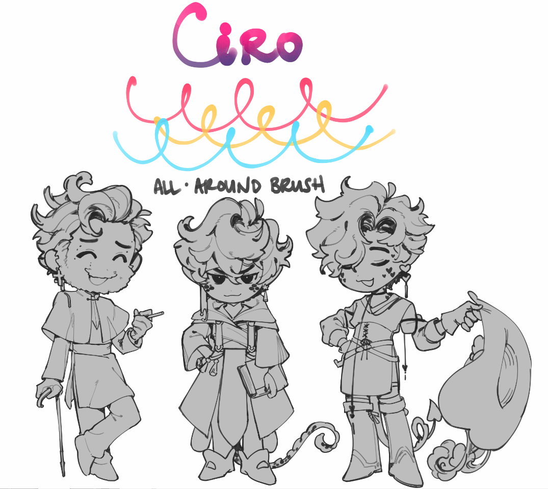 CIRO CLIP STUDIO ASSETS