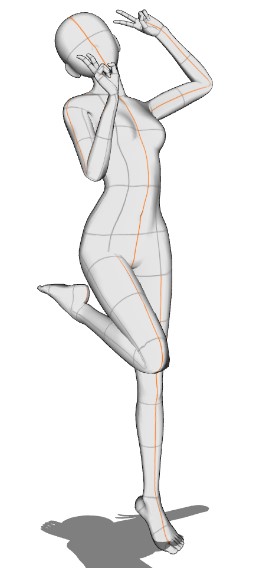 Girl Body Base - CLIP STUDIO ASSETS