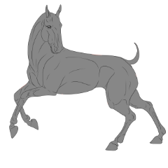 Horse 3 free - CLIP STUDIO ASSETS