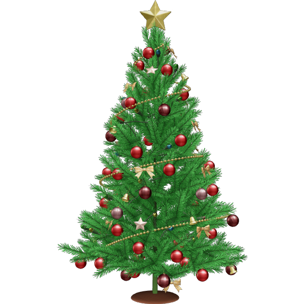 Christmas Tree 1 - CLIP STUDIO ASSETS