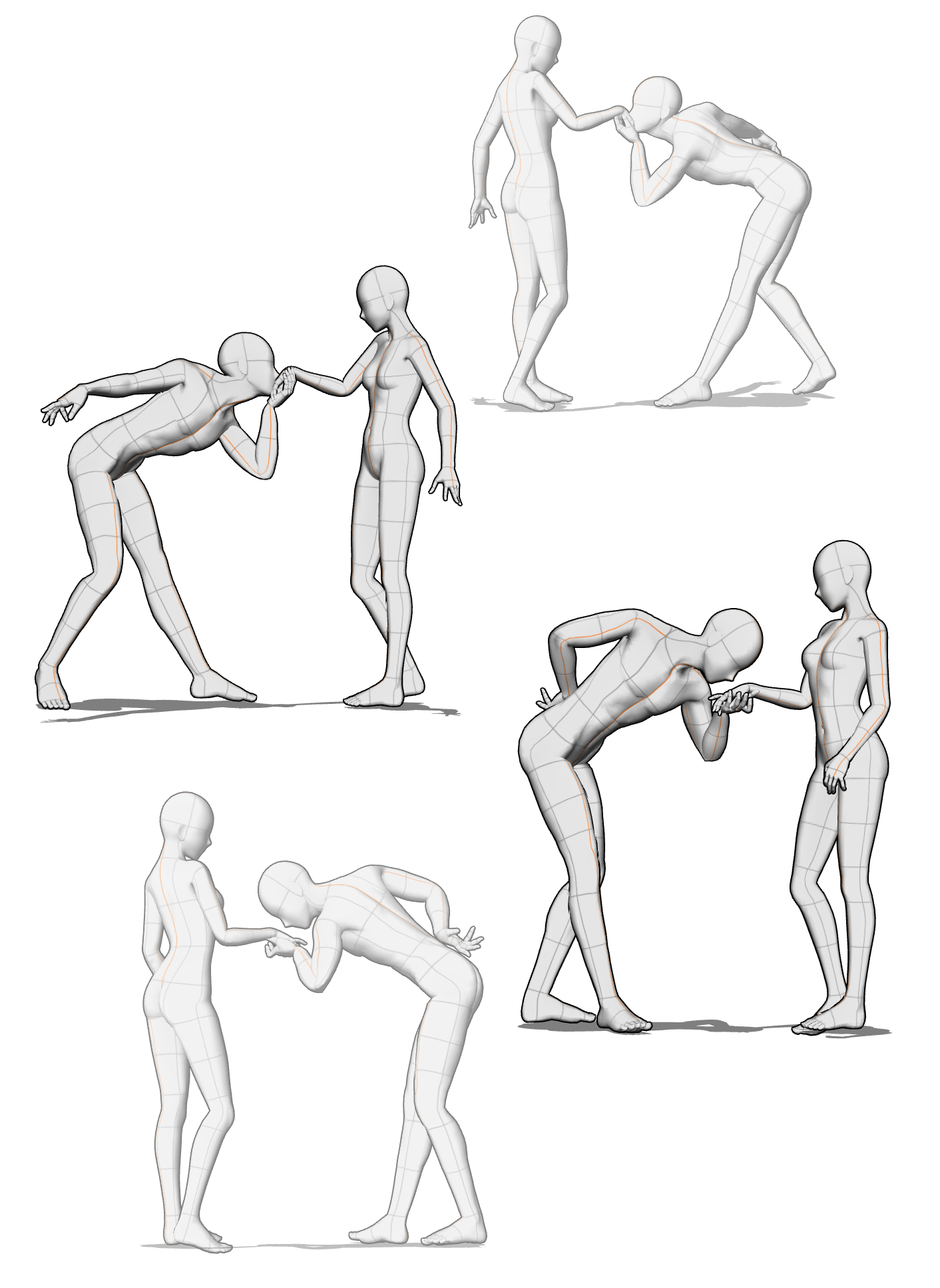 EBOOK Love Poses Drawing and Illustration Tutorial Poses 