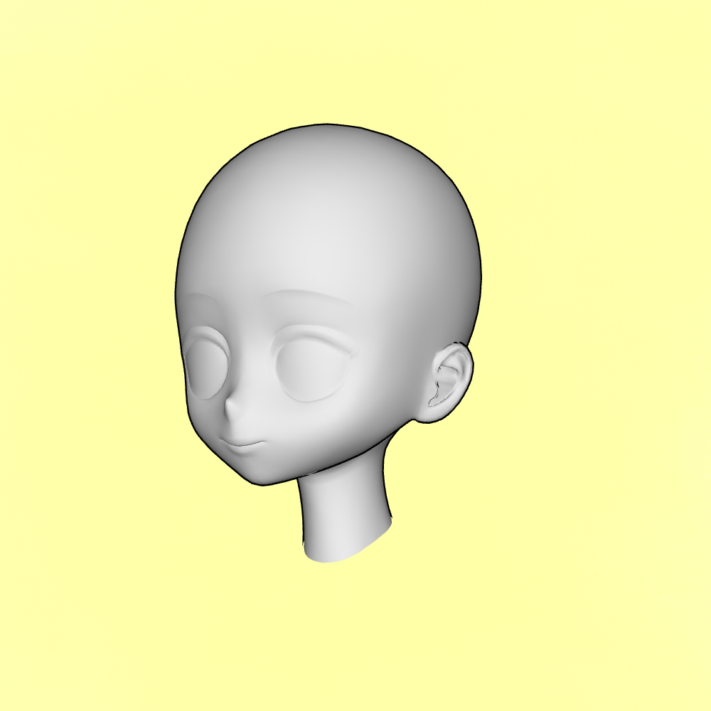 Mini Chara custom Head - CLIP STUDIO ASSETS