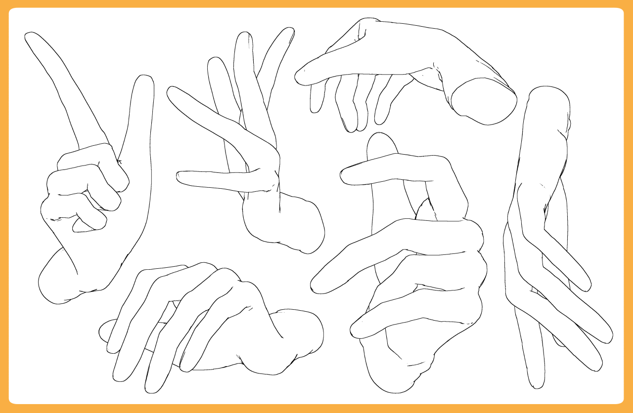 How To Draw Anime Hands And Manga Step by Step : r/easyanimedrawings