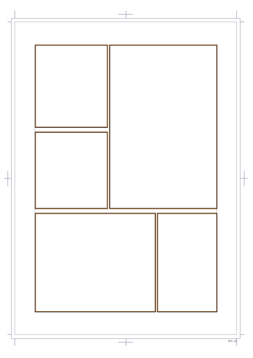 6 Frame Comic Strip Template - CLIP STUDIO ASSETS