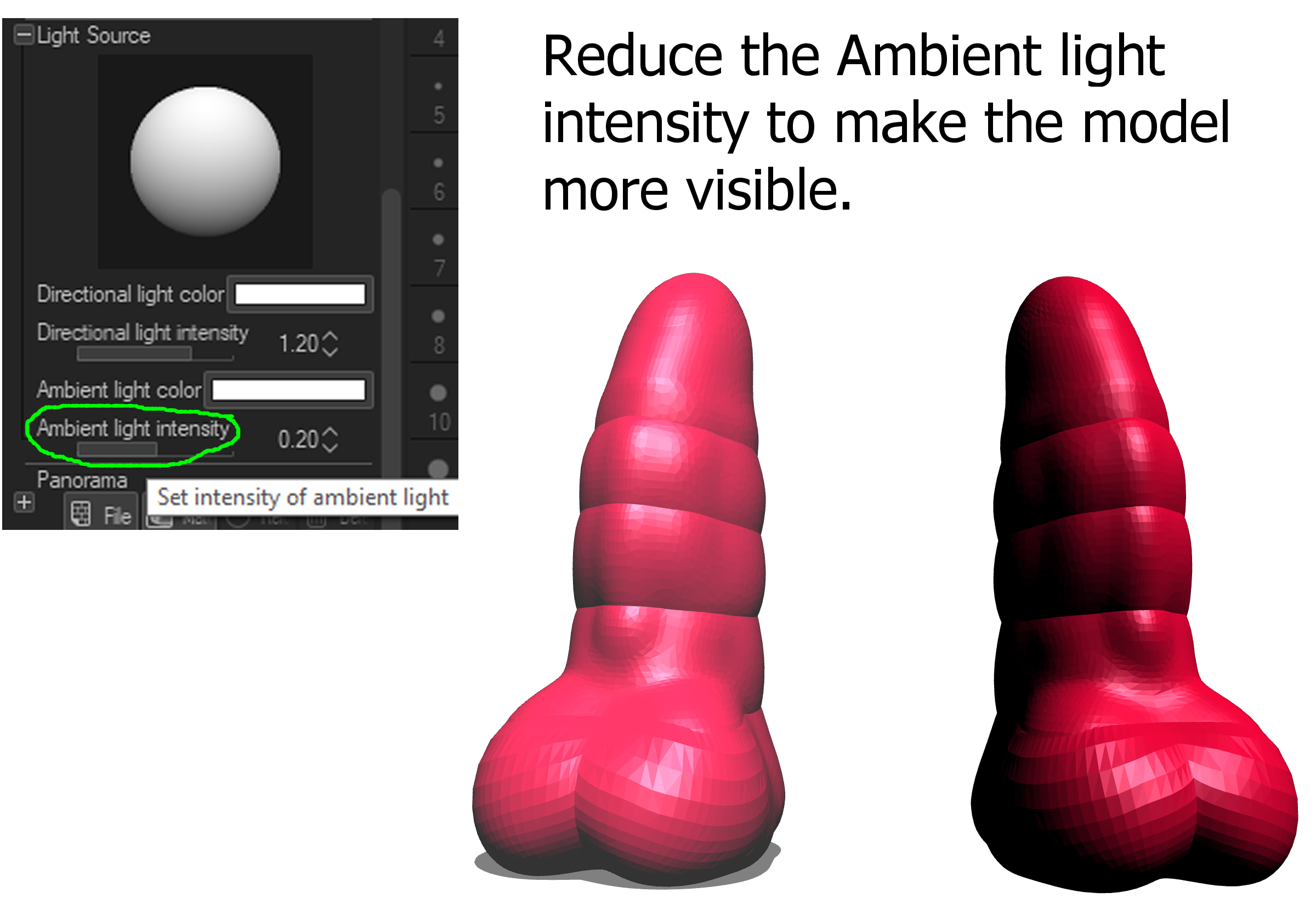 Simple Dildo 3D - CLIP STUDIO ASSETS