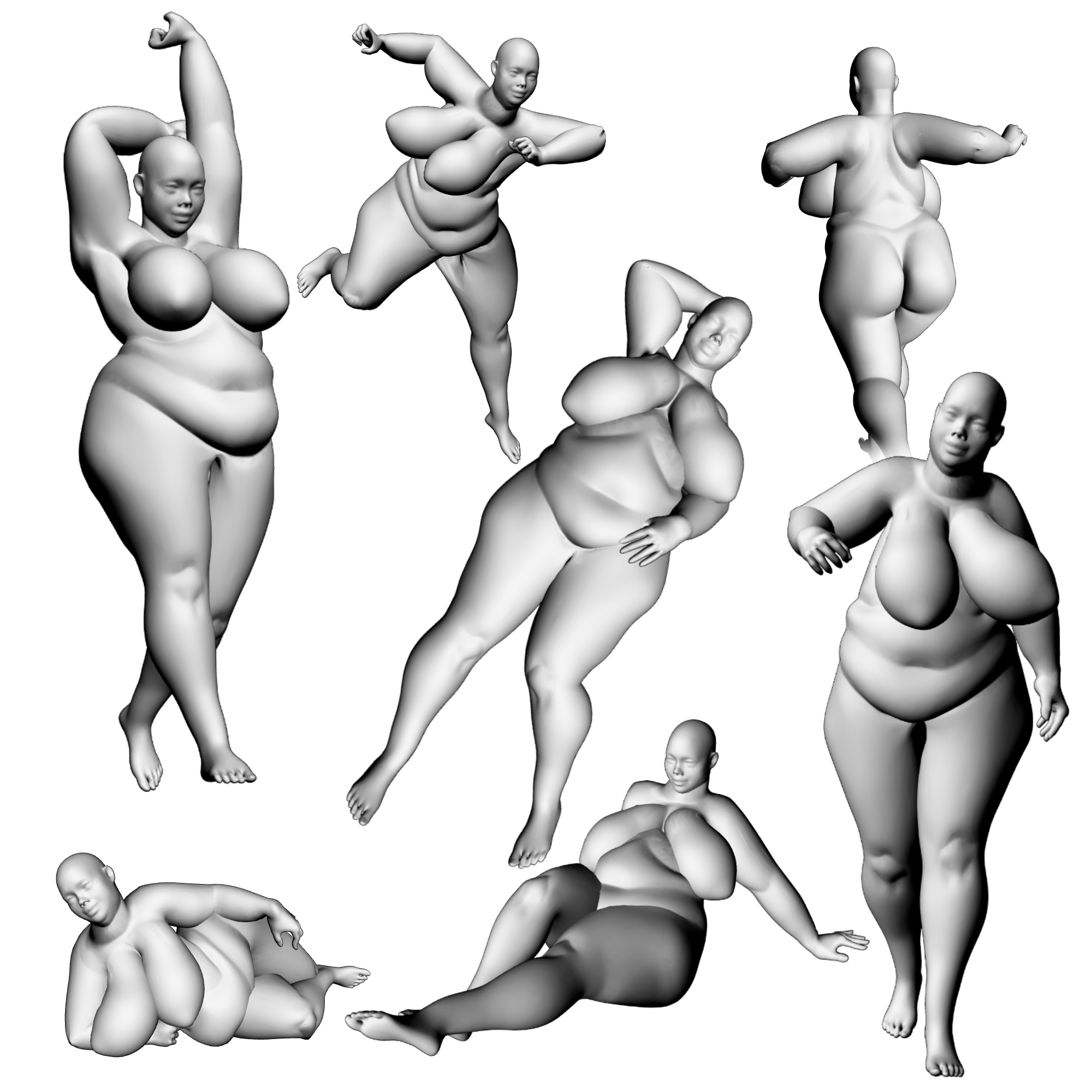 Fat character - CLIP STUDIO ASSETS