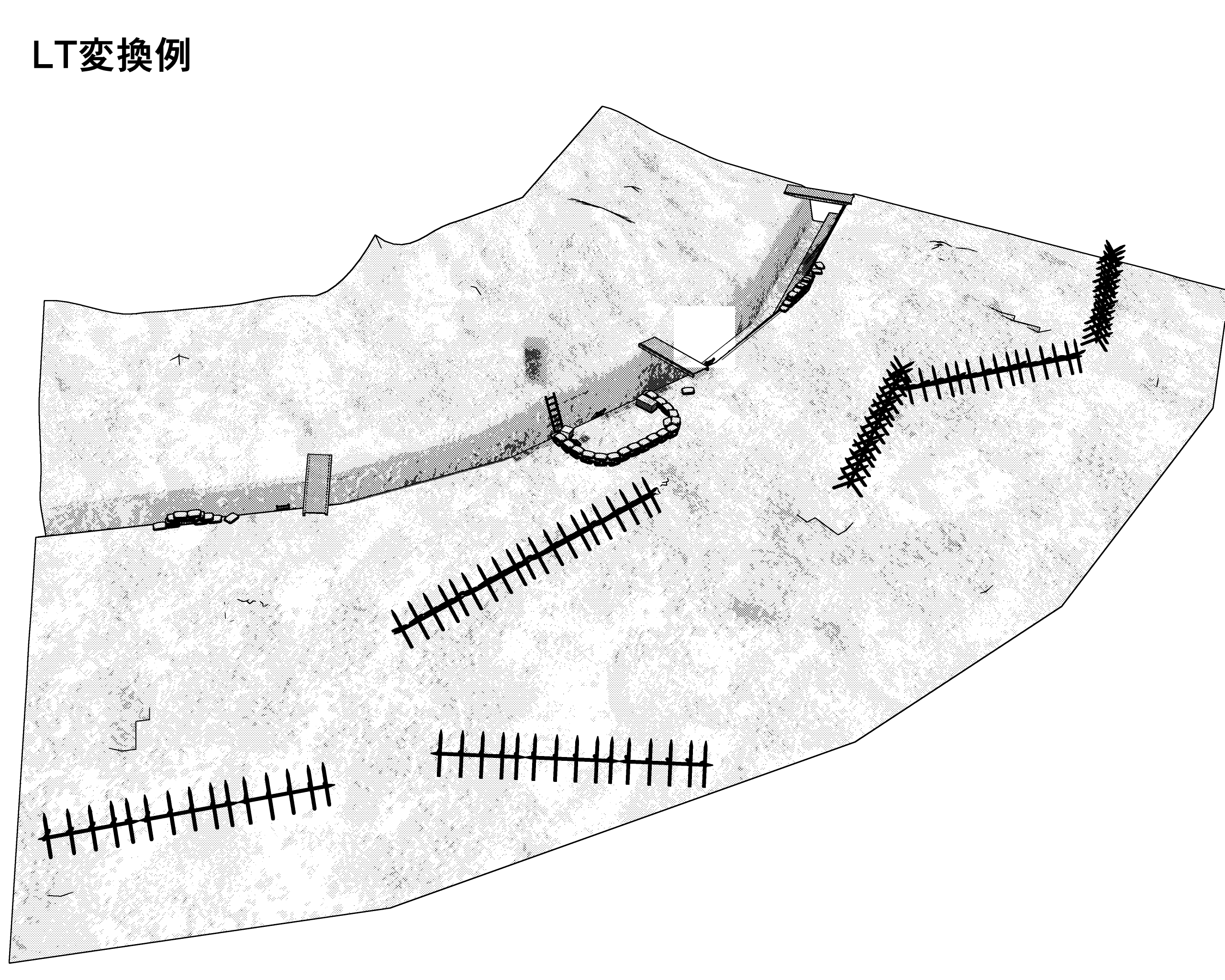 塹壕陣地2 trench position2 - CLIP STUDIO ASSETS