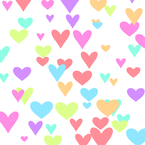 Color Heart Brush Clip Studio Assets