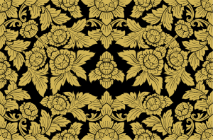 Thai style flower pattern - CLIP STUDIO ASSETS