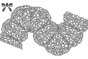 Lace Brush Trim & Blade & Pattern 11 - CLIP STUDIO ASSETS