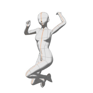 期間限定価格】Jump Poses Set - CLIP STUDIO ASSETS