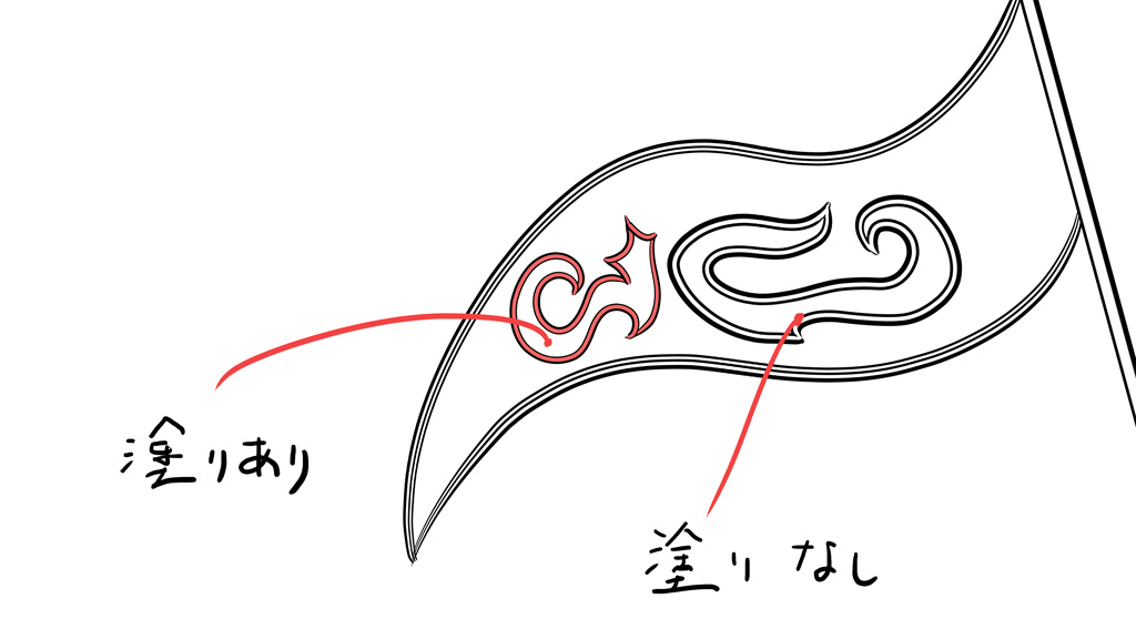 アートブラシ ストア 二重線