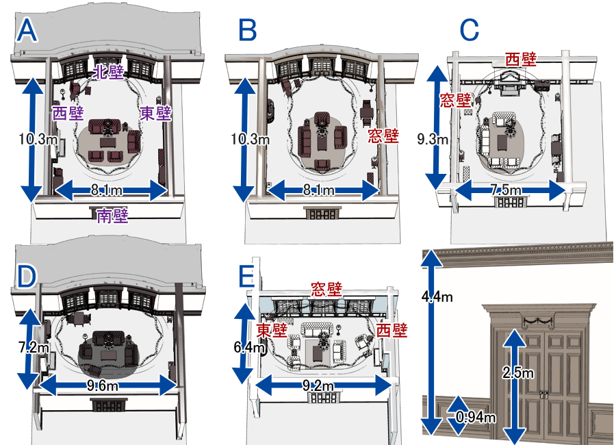 洋館室内5 CS ver.1.8 - CLIP STUDIO ASSETS