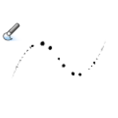 手書き風散布ブラシ Clip Studio Assets