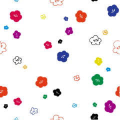うめレトロ シームレスパターンセット Clip Studio Assets