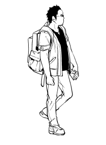 大荷物モブセット Clip Studio Assets