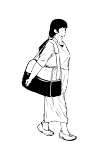 大荷物モブセット Clip Studio Assets