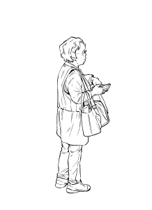 大荷物モブセット Clip Studio Assets