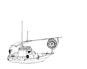 漁船ブラシと波セット Clip Studio Assets