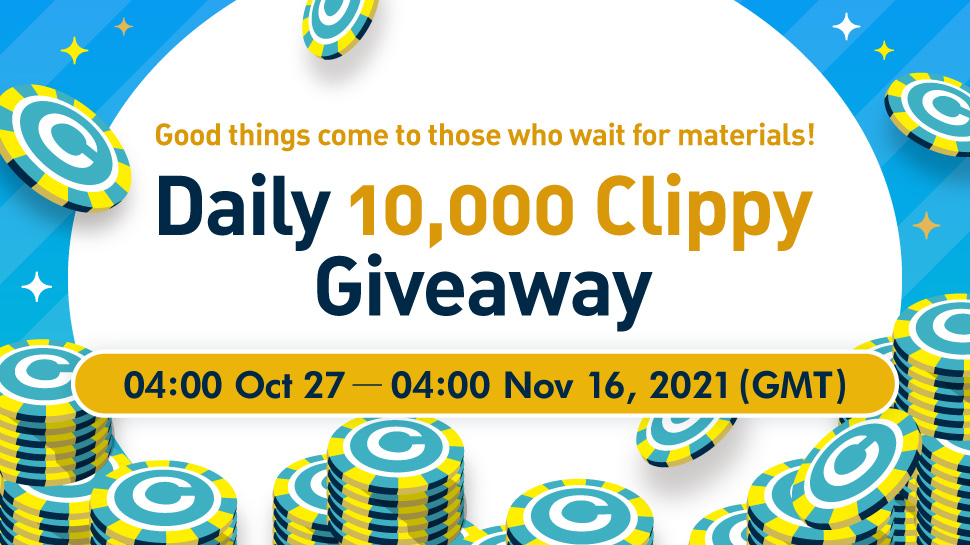 Buy Gold Materials and get Clippy back - now on!
