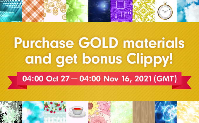 Buy Gold Materials and get Clippy back - now on!