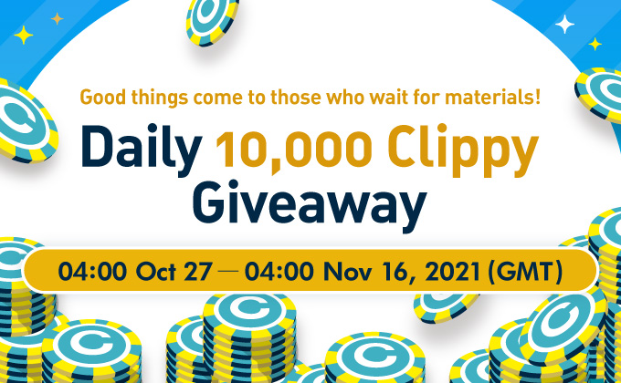 Buy GOLD Materials and get Clippy back - now on!