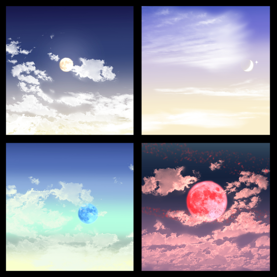 夜空背景- CLIP STUDIO ASSETS